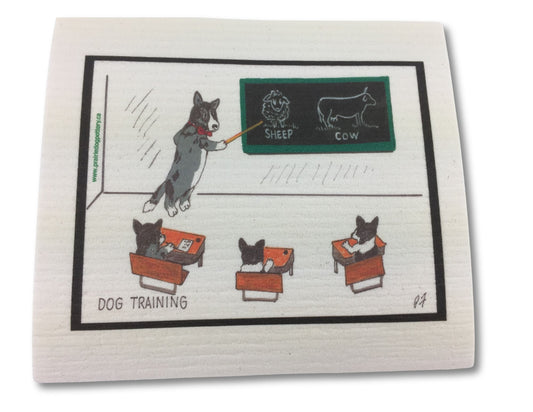 Cardigan Welsh Corgi Dog Training Swedish dish Cloth