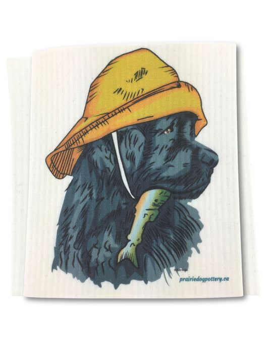 Fisherman Newf Swedish Dish Cloth