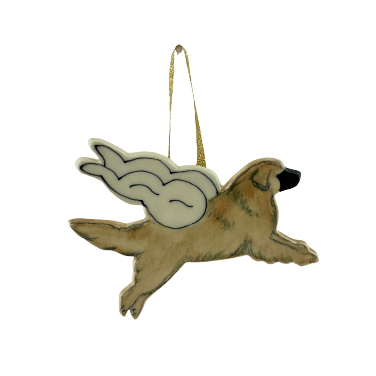 Leonberger Angel Ornament