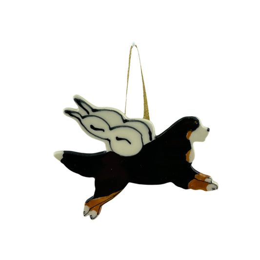 Bernese Mountain Dog Angel Ornament