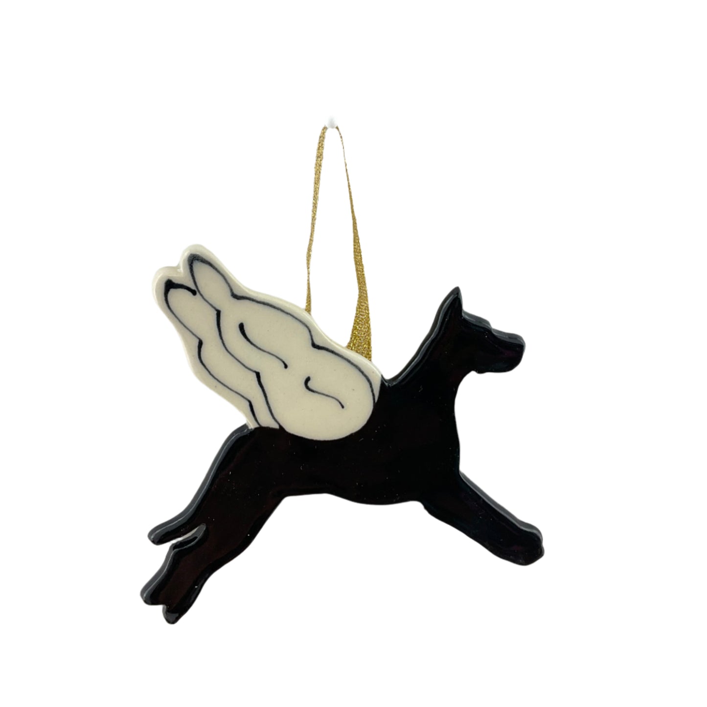 Great Dane Angel Ornament